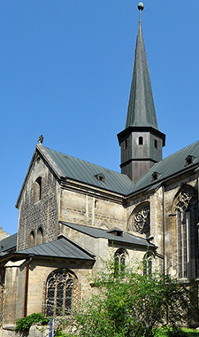 Bild: Schulpforte Kirche Ost (Foto: F. Tempel)
